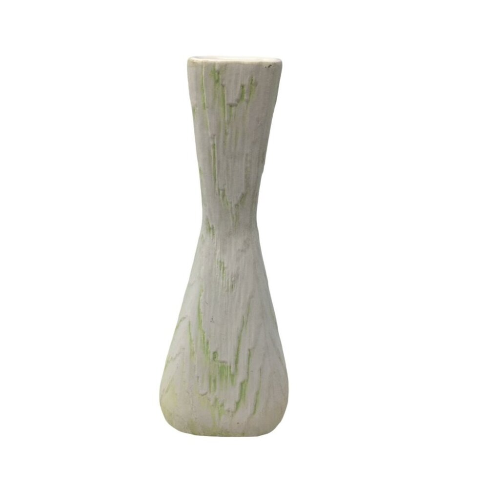Vintage Shawnee White Flower Vase- about 8.5'' tall